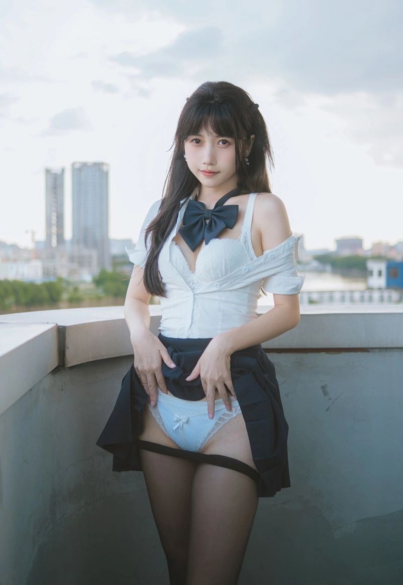 不呆猫 JK学妹户外 [59P-390MB]